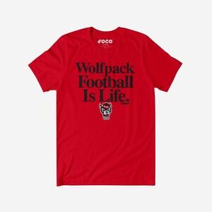 NC State Wolfpack Football Is Life T-Shirt
